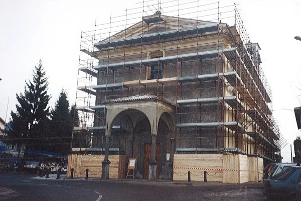 Chiesa Parrocchiale, restauro conservativo, Bossico (BG), anni 1998 – 2000
