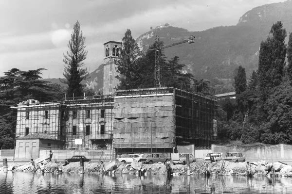 Ristrutturazione Villa Milesi, Lovere (BG), anni 1975 – 1976